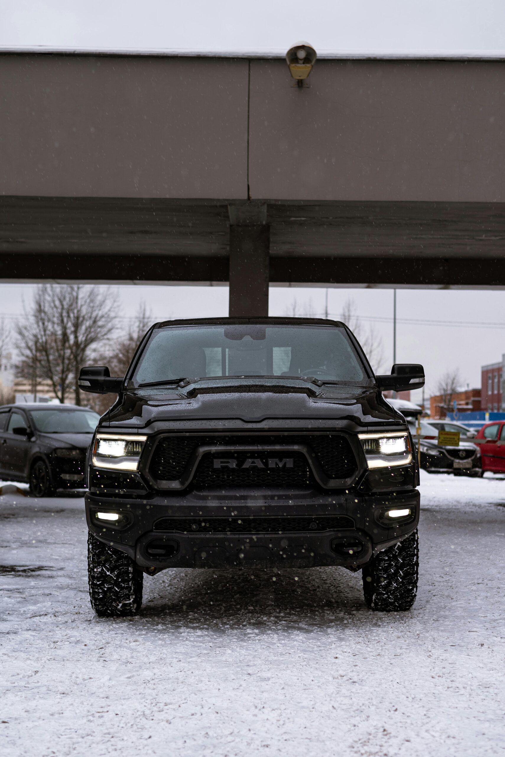 Ram 1500 with tonneau cover